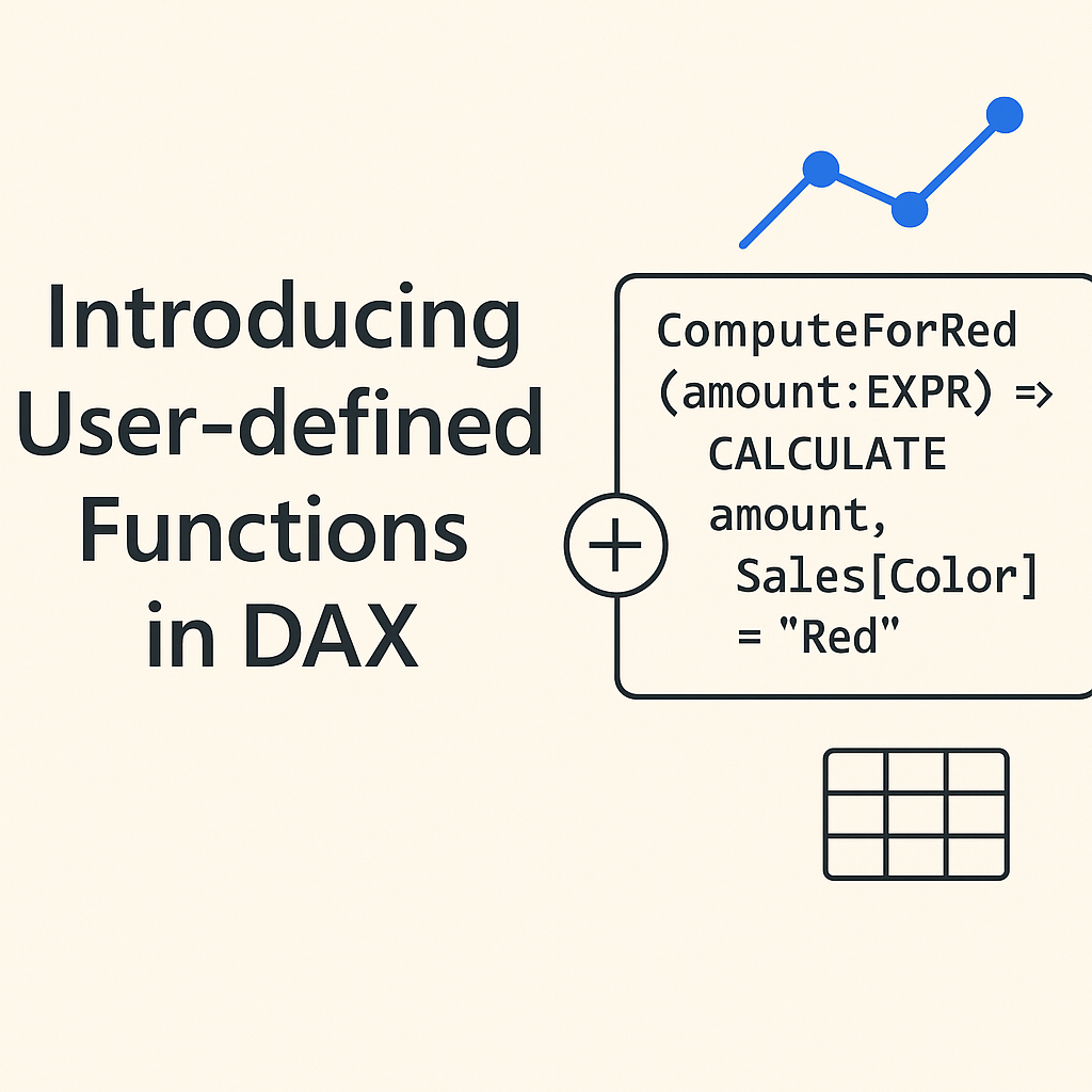 introducing user defined functions in