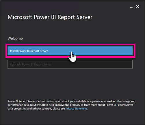 pbireportserver install