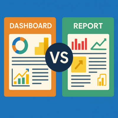 Power BI Dashboard vs Report
